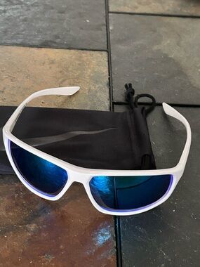 Nike Adrenaline Mirrored Sunglasses White